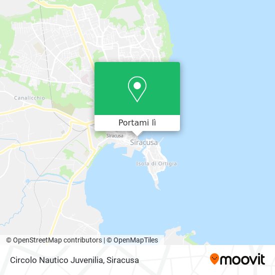 Mappa Circolo Nautico Juvenilia