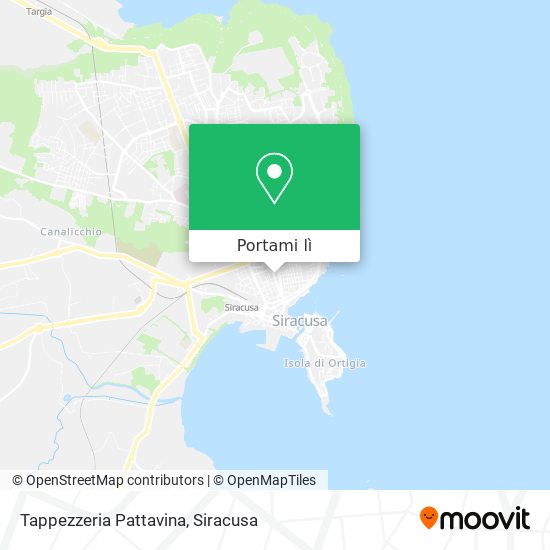 Mappa Tappezzeria Pattavina