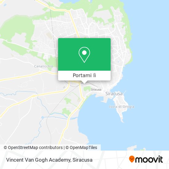 Mappa Vincent Van Gogh Academy