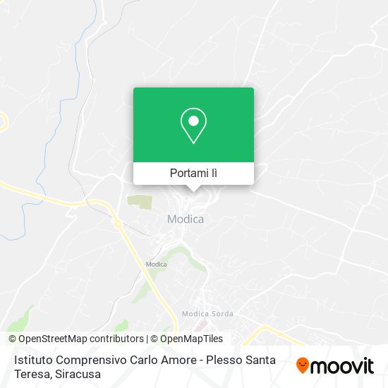 Mappa Istituto Comprensivo Carlo Amore - Plesso Santa Teresa
