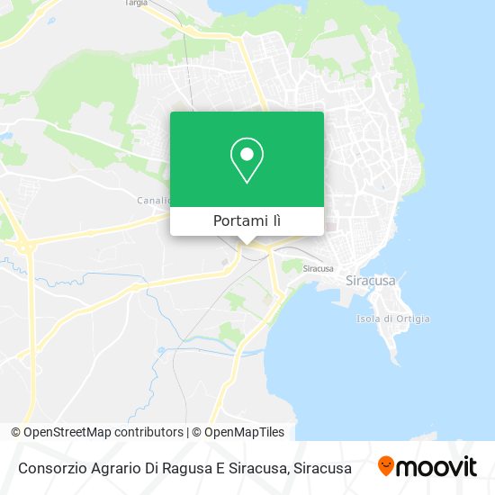 Mappa Consorzio Agrario Di Ragusa E Siracusa