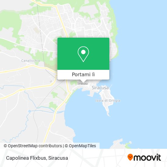 Mappa Capolinea Flixbus