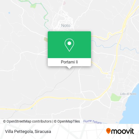 Mappa Villa Pettegola