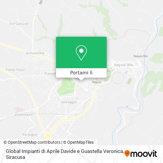 Mappa Global Impianti di Aprile Davide e Guastella Veronica
