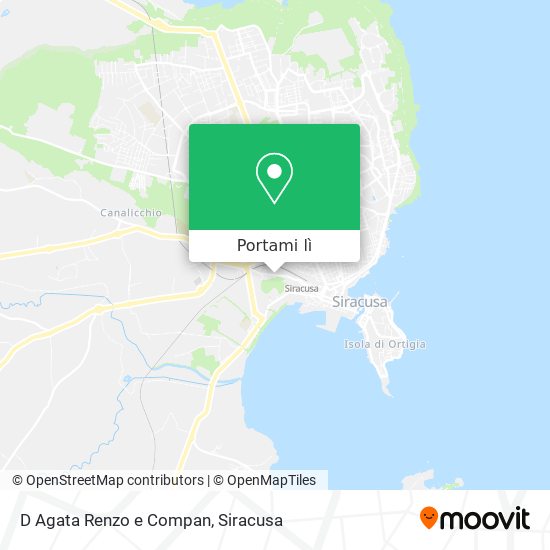 Mappa D Agata Renzo e Compan