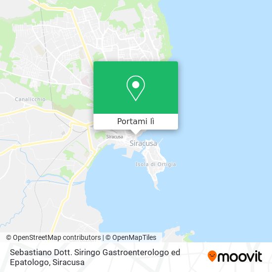 Mappa Sebastiano Dott. Siringo Gastroenterologo ed Epatologo
