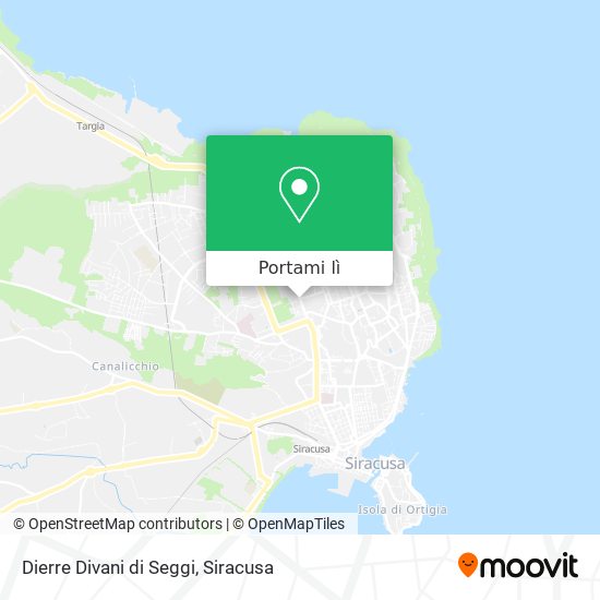 Mappa Dierre Divani di Seggi