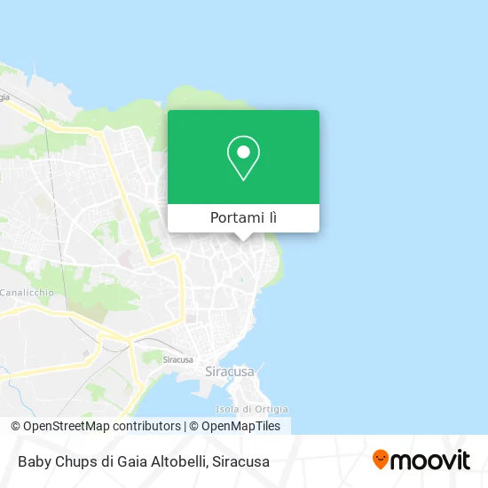 Mappa Baby Chups di Gaia Altobelli