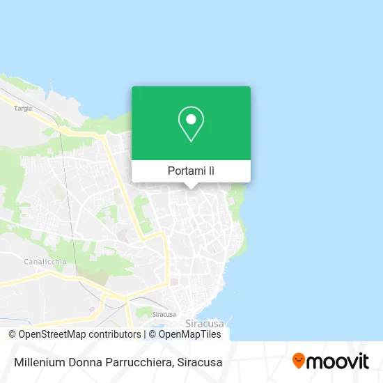 Mappa Millenium Donna Parrucchiera