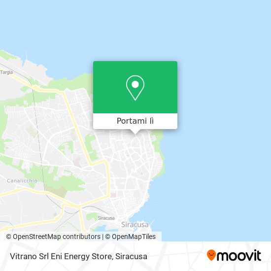Mappa Vitrano Srl Eni Energy Store