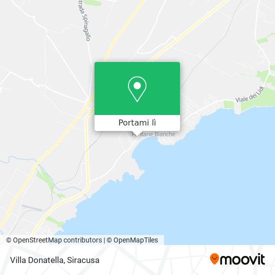 Mappa Villa Donatella