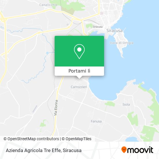 Mappa Azienda Agricola Tre Effe