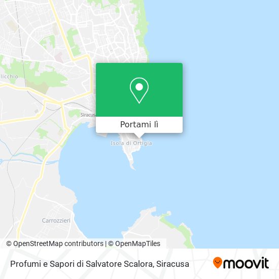 Mappa Profumi e Sapori di Salvatore Scalora