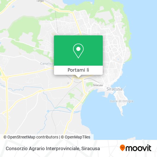Mappa Consorzio Agrario Interprovinciale