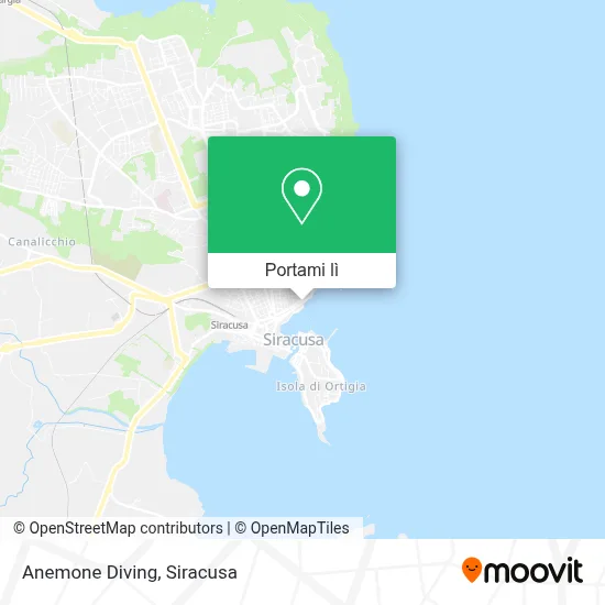 Mappa Anemone Diving