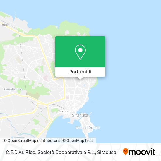 Mappa C.E.D.Ar. Picc. Società Cooperativa a R.L.