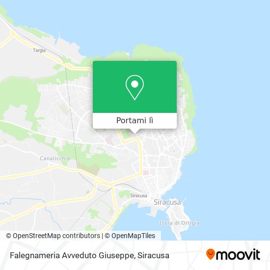 Mappa Falegnameria Avveduto Giuseppe