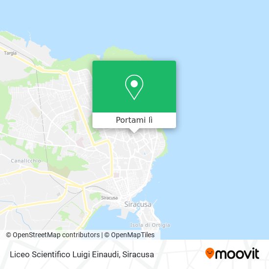 Mappa Liceo Scientifico Luigi Einaudi