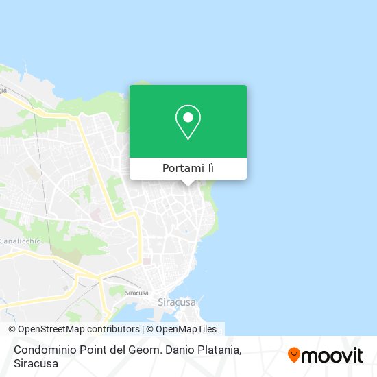 Mappa Condominio Point del Geom. Danio Platania