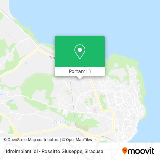 Mappa Idroimpianti di - Rossitto Giuseppe