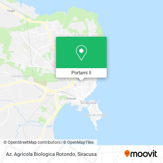 Mappa Az. Agricola Biologica Rotondo