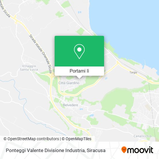 Mappa Ponteggi Valente Divisione Industria