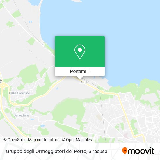 Mappa Gruppo degli Ormeggiatori del Porto