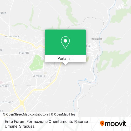 Mappa Ente Forum Formazione Orientamento Risorse Umane