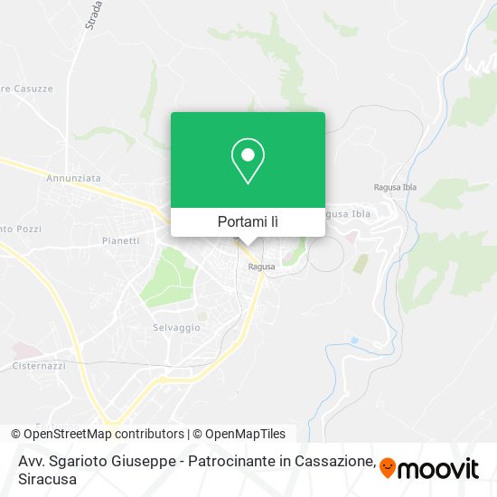 Mappa Avv. Sgarioto Giuseppe - Patrocinante in Cassazione