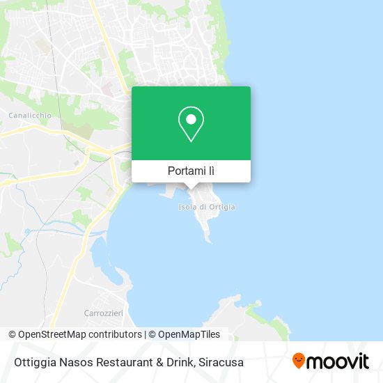 Mappa Ottiggia Nasos Restaurant & Drink