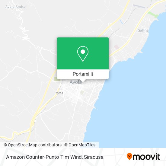 Mappa Amazon Counter-Punto Tim Wind