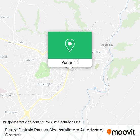 Mappa Futuro Digitale Partner Sky Installatore Autorizzato