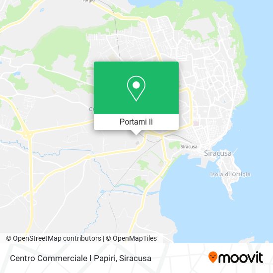 Mappa Centro Commerciale I Papiri