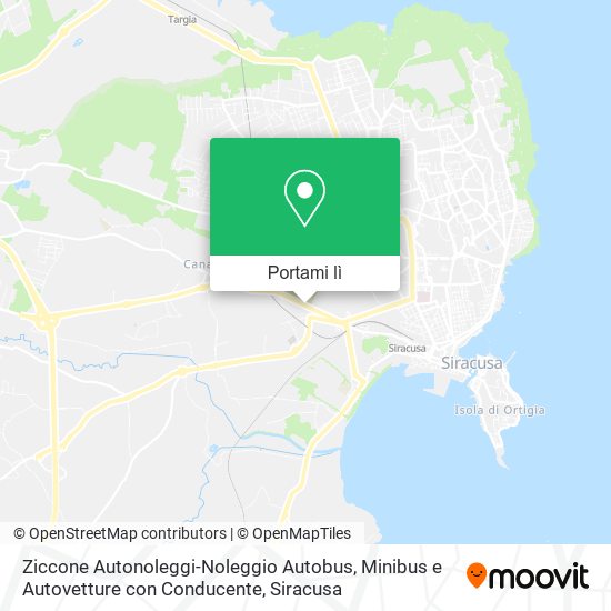 Mappa Ziccone Autonoleggi-Noleggio Autobus, Minibus e Autovetture con Conducente