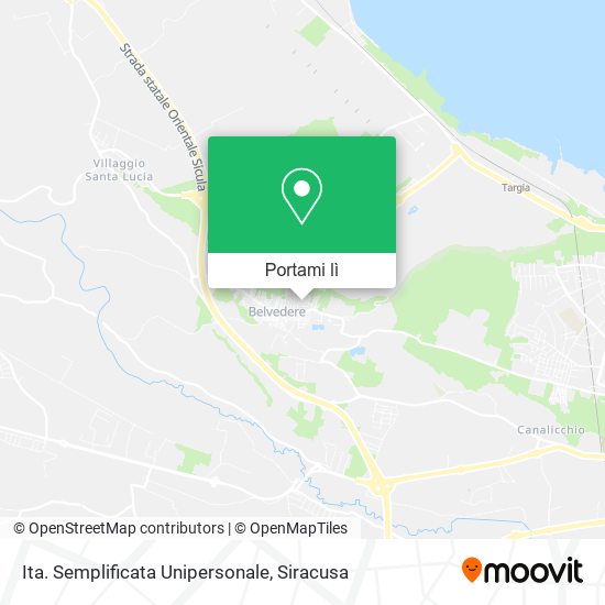 Mappa Ita. Semplificata Unipersonale