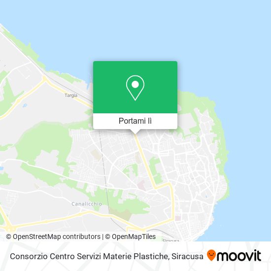 Mappa Consorzio Centro Servizi Materie Plastiche