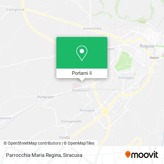 Mappa Parrocchia Maria Regina