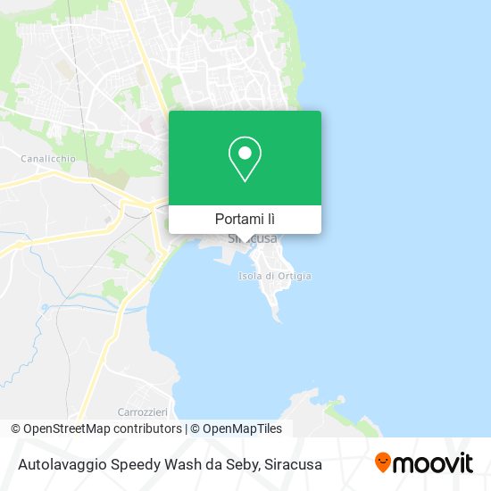 Mappa Autolavaggio Speedy Wash da Seby