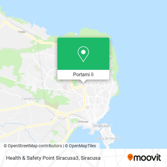 Mappa Health & Safety Point Siracusa3