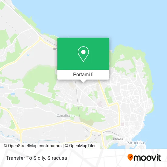 Mappa Transfer To Sicily