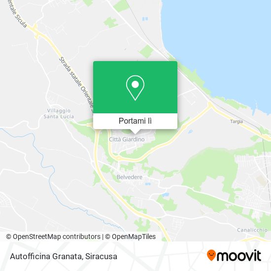 Mappa Autofficina Granata