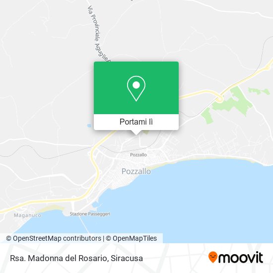 Mappa Rsa. Madonna del Rosario