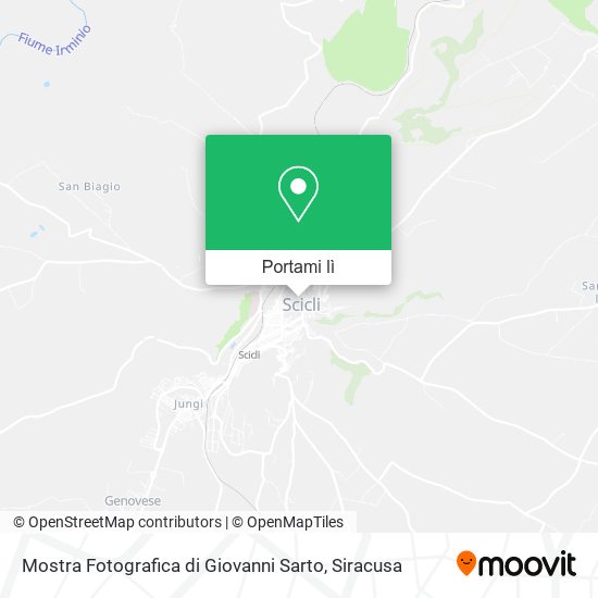 Mappa Mostra Fotografica di Giovanni Sarto
