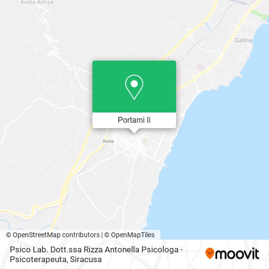 Mappa Psico Lab. Dott.ssa Rizza Antonella Psicologa - Psicoterapeuta