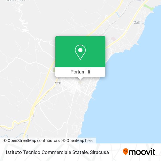 Mappa Istituto Tecnico Commerciale Statale