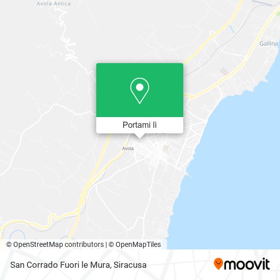 Mappa San Corrado Fuori le Mura