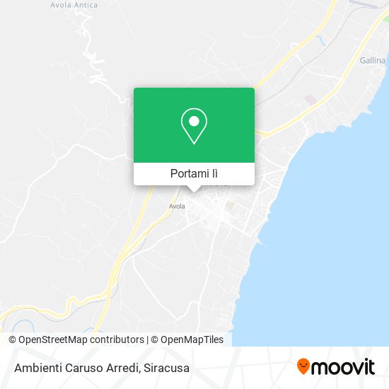 Mappa Ambienti Caruso Arredi