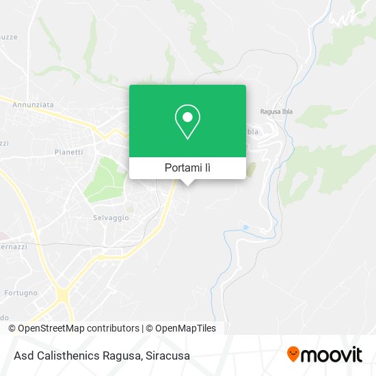 Mappa Asd Calisthenics Ragusa