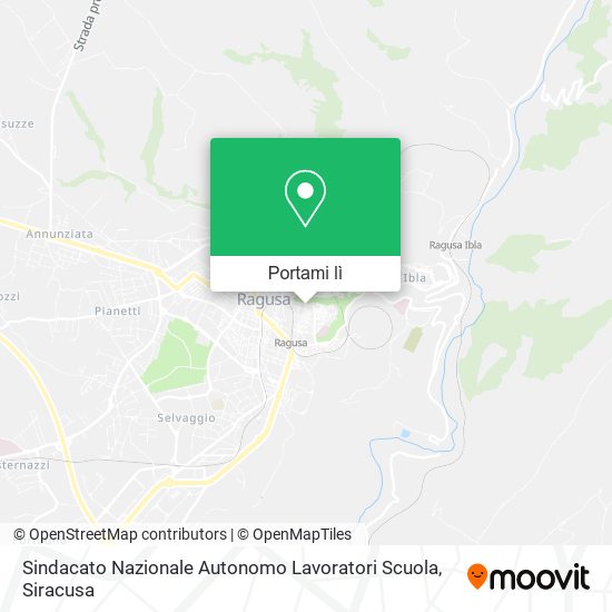 Mappa Sindacato Nazionale Autonomo Lavoratori Scuola