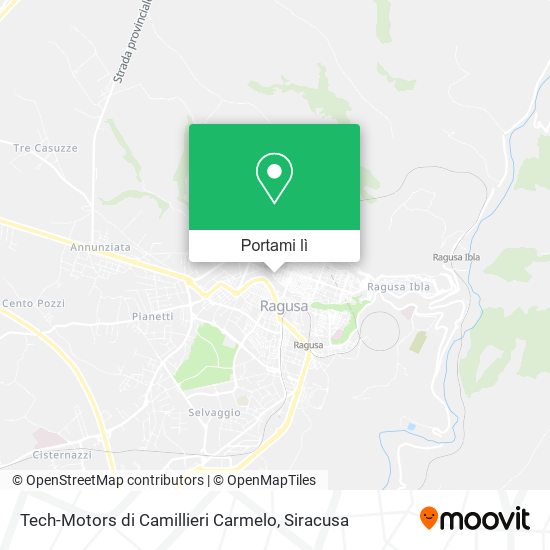 Mappa Tech-Motors di Camillieri Carmelo